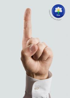 Pusk: Licked finger